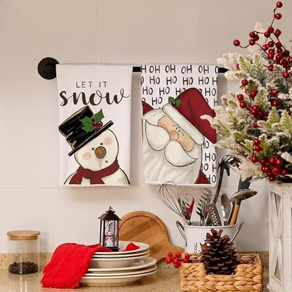 Weihnachtsdeko Innen Geschirrtücher 2er Weihnachten Deko Geschirrtuch Christmas Decorations Tischdeko Weihnacht 40 x 60 Tisch Dekoration Küche Weinachtsdekorationen Geschenke Weihnachts Küchentücher