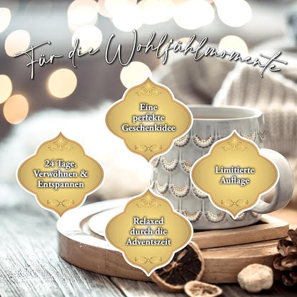 Adventskalender für Frauen - Wellness Edition 2024 | 24 hochwertige Beauty- und Wellness-Überraschungen | mit Naturkosmetik, Ölen und Dekoartikeln - Perfekt für die Vorweihnachtszeit