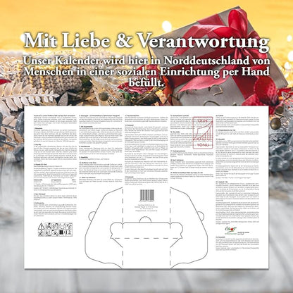 Adventskalender für Frauen - Wellness Edition 2024 | 24 hochwertige Beauty- und Wellness-Überraschungen | mit Naturkosmetik, Ölen und Dekoartikeln - Perfekt für die Vorweihnachtszeit