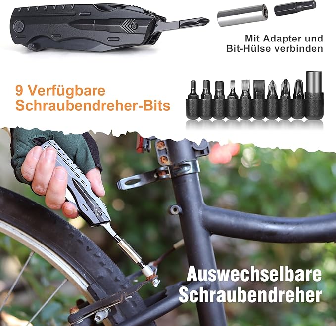 Geschenke für Männer Er Papa, Weihnachtsgeschenke für Männer, Outdoor Multitool Geschenke für Männer Papa Ehemann, Adventskalender Füllung für Weihnachten, Weihnachten Geburtstag Vatertag Geschenke