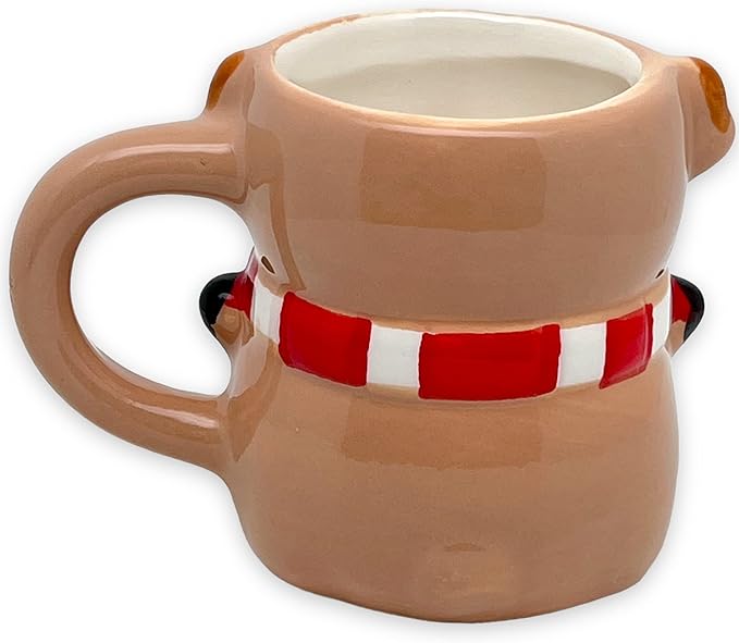 MIK funshopping Weihnachtstasse | Hochwertige Keramik-Tasse mit weihnachtlichem Design | Ideal für Heiß- & Kaltgetränke | Rentier 300ml mit Trinkschokolade